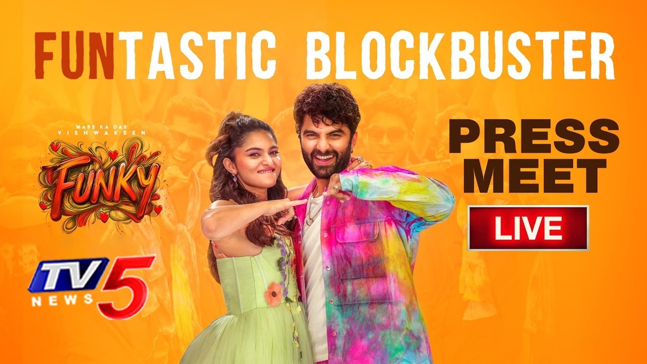 Funky FunTastic Blockbuster LIVE | Vishwak Sen, Kayadu Lohar | Anudeep KV | Naga Vamsi | TV5 ENT