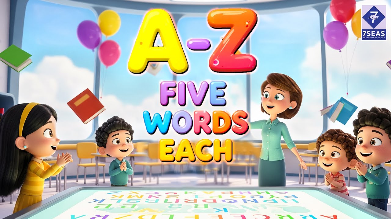 Learn A to Z Alphabet Song | Sing Along with ABC's | Kids Nursery Rhymes & Songs