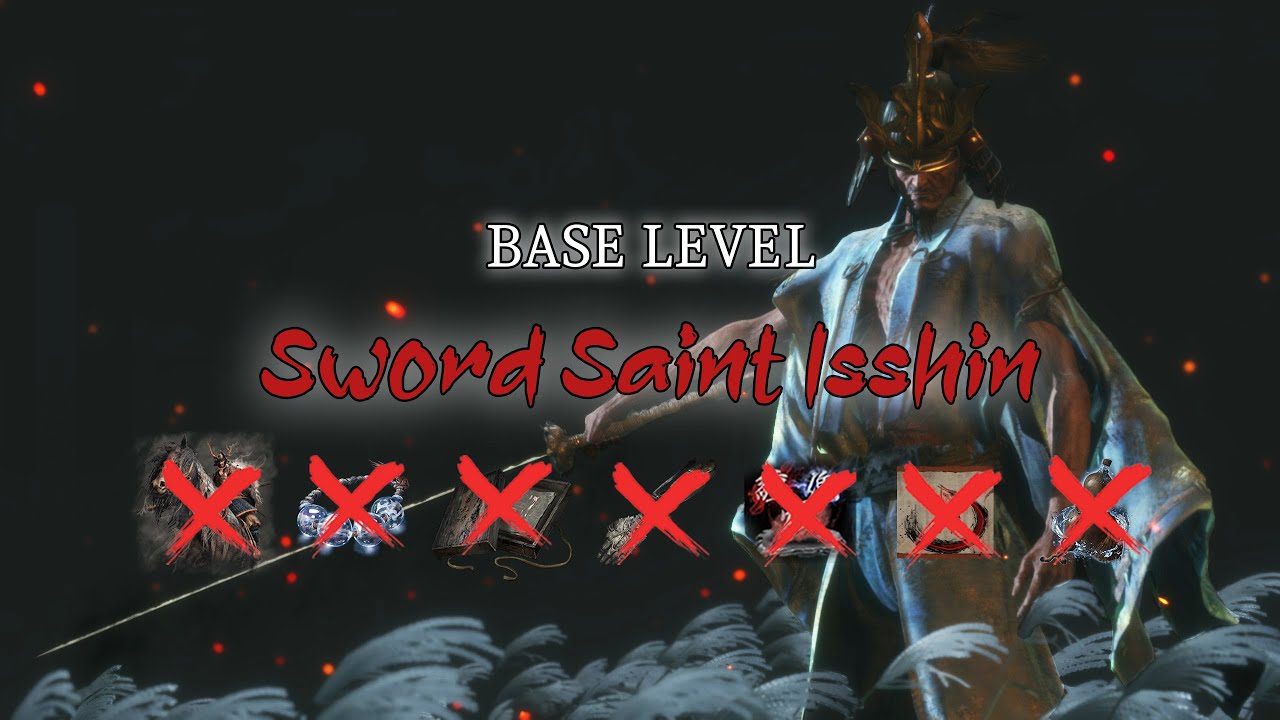 Sekiro | Sword Saint Isshin: Полный бой | Базовый уровень | Только меч