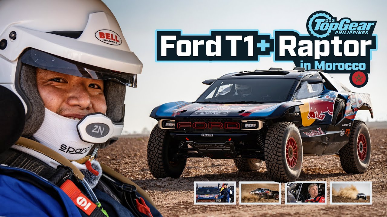 Ford Raptor T1+ in the Rally of Morocco (ft. Carlos Sainz) | Top Gear Philippines