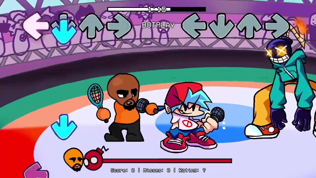 Matt Vs. Whitty | Target Practice x Ballistic x HQ | Friday Night Funkin' Mashup