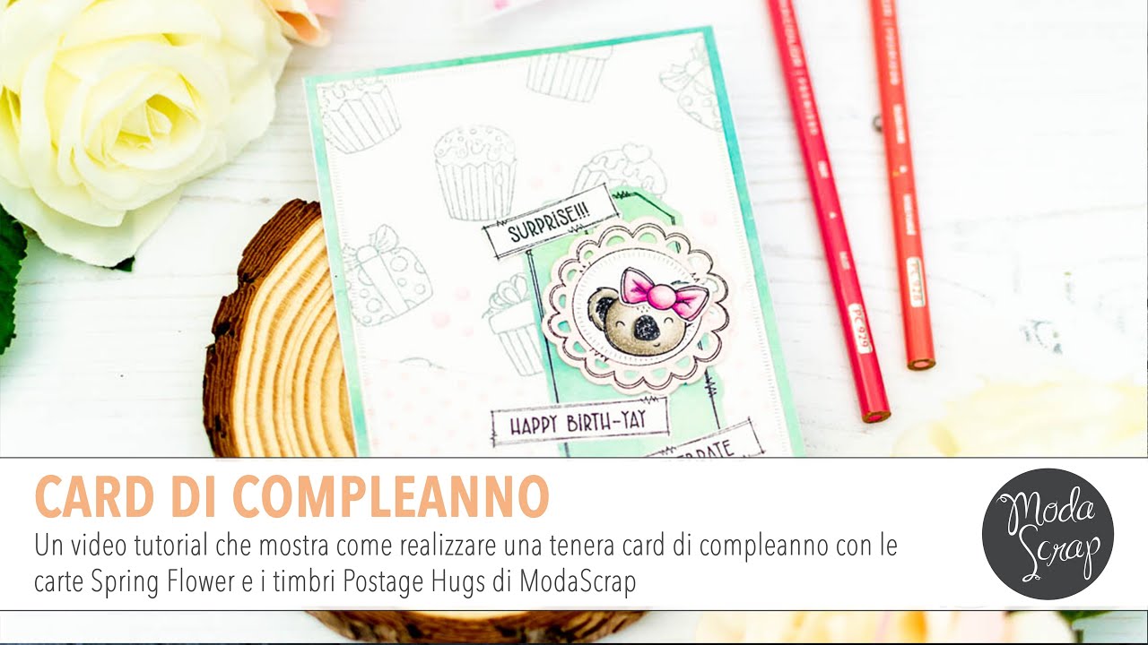 Card di Compleanno per una Bambina | Release Spring 2020 ModaScrap
