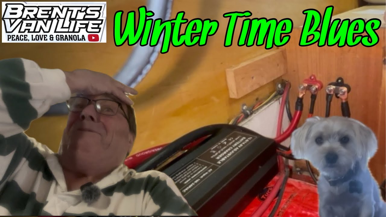VanLife Winter Time BLUES: Heater and Charging ISSUES