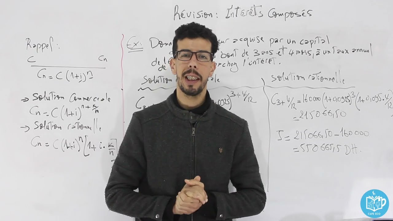 Mathématiques Financières S2:#révision (Les intérêts composés suite)