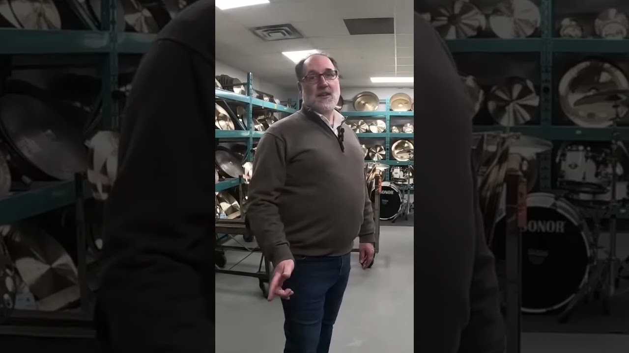 Sabian Factory Tour 2024.  watch the video on my channel &lrm;@aspiedrummer #sabiancymbals_official