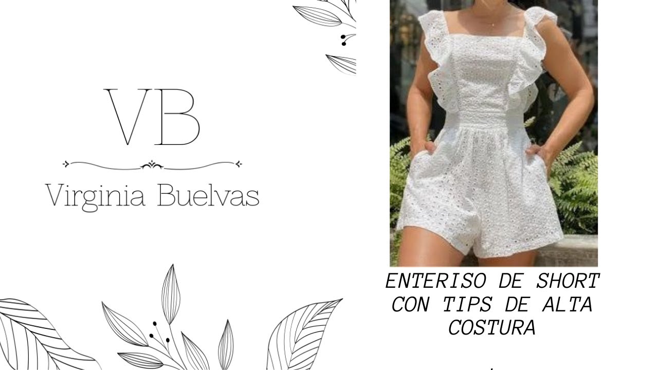 PASO A PASO DE  ENTERIZO DE SHORT  O MONO JUVENIL / DIY HOW TO MAKE A  SHORT JUMPSUIT