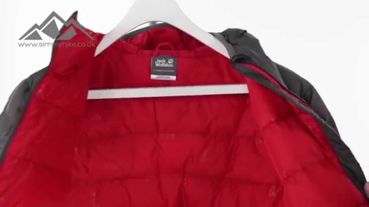 Jack Wolfskin Mens Helium Down Jacket Dark Steel - www.simplyhike.co.uk
