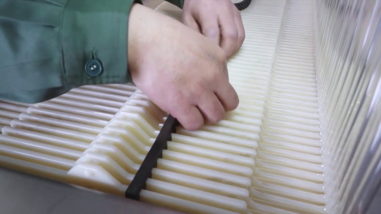 Toray MBR — Assembly of a TMR140-100S MBR module