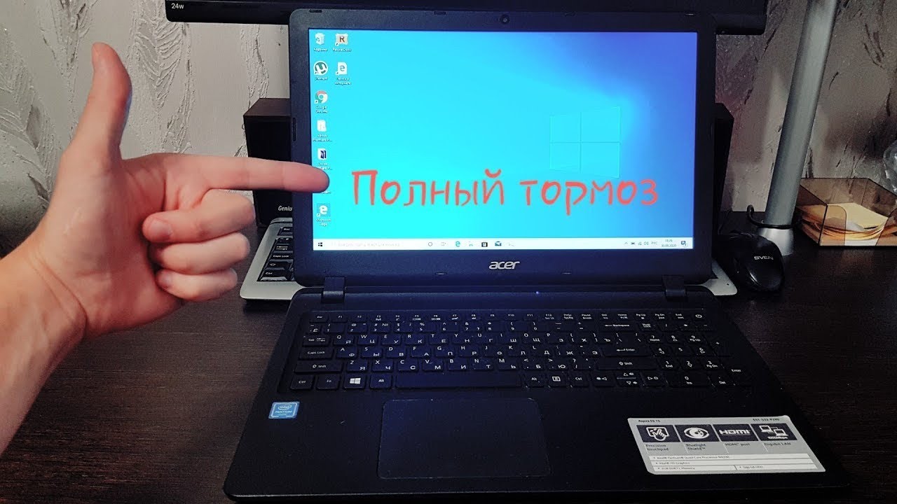 Замена жесткого диска на ssd диск. Ноутбук Acer
