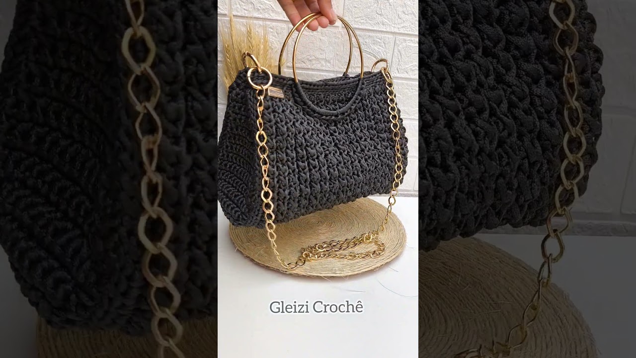 Bolsa Marg&ocirc; #bolsadecroche  #bolsas #bags #crochet #bagsonline #handmade #diy #croche #moda #clutch
