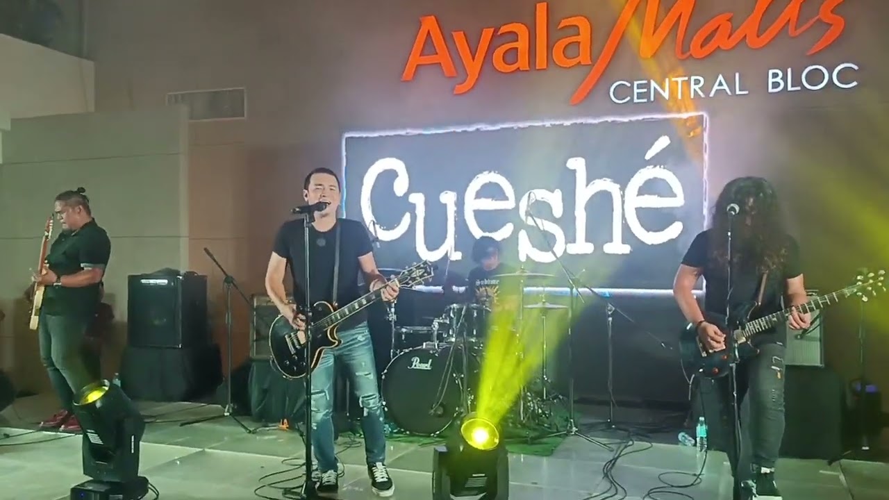 Cueshé - Back to Me, Borrowed Time, 24 Hours Live Ayala Malls Central Bloc ( Cebu City)