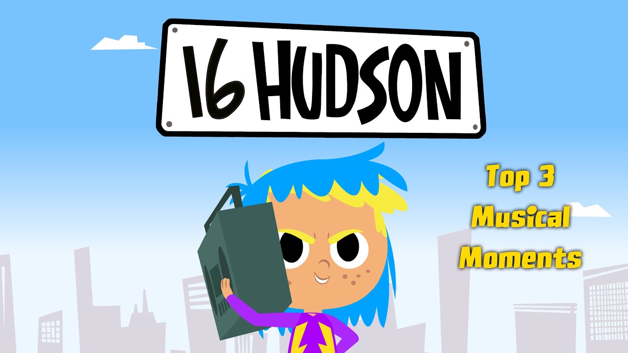 16 Hudson | Top 3 MOST FUN Musical Moments 🎹🎤😹 | Kids Video