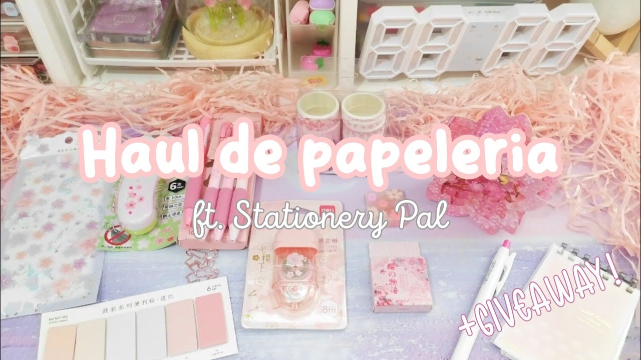💮 Haul de papelería ft. Stationery Pal + Giveaway (TikTok)