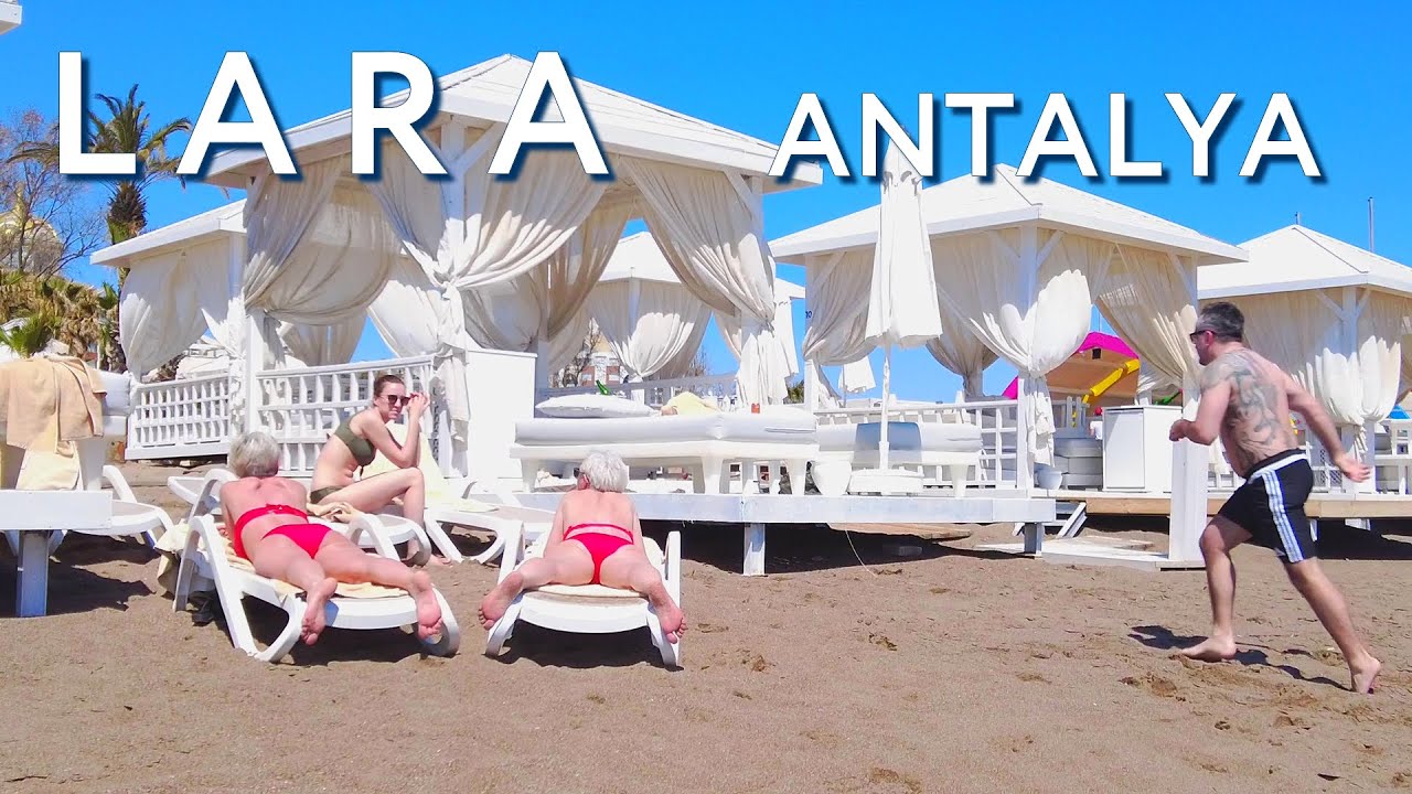 Antalya LARA city drive & beach walking  #turkey #antalya #lara