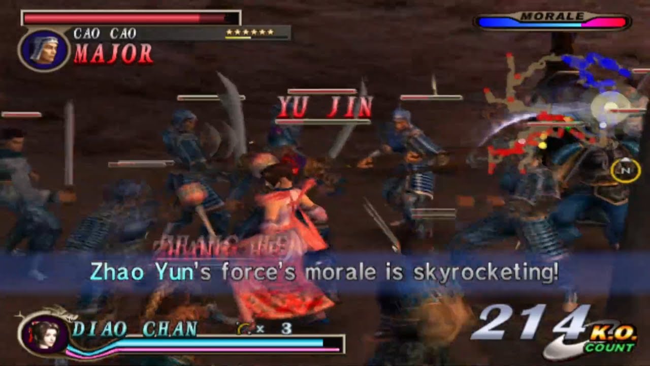 Dynasty Warriors 2 - Diao Chan - Free Mode - HD - 60 FPS - Part 2