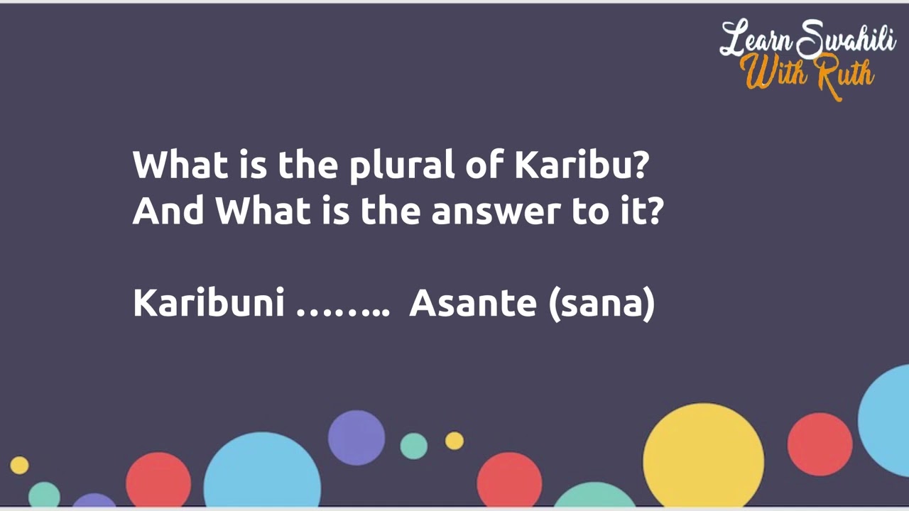 Swahili for Beginners – Must-Know Questions & Answers | Part 1