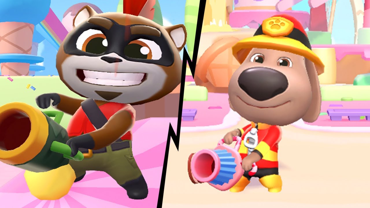 TALKING TOM BLAST PARK Gameplay Walkthrough Part 4 - World 3 (Apple Arcade)