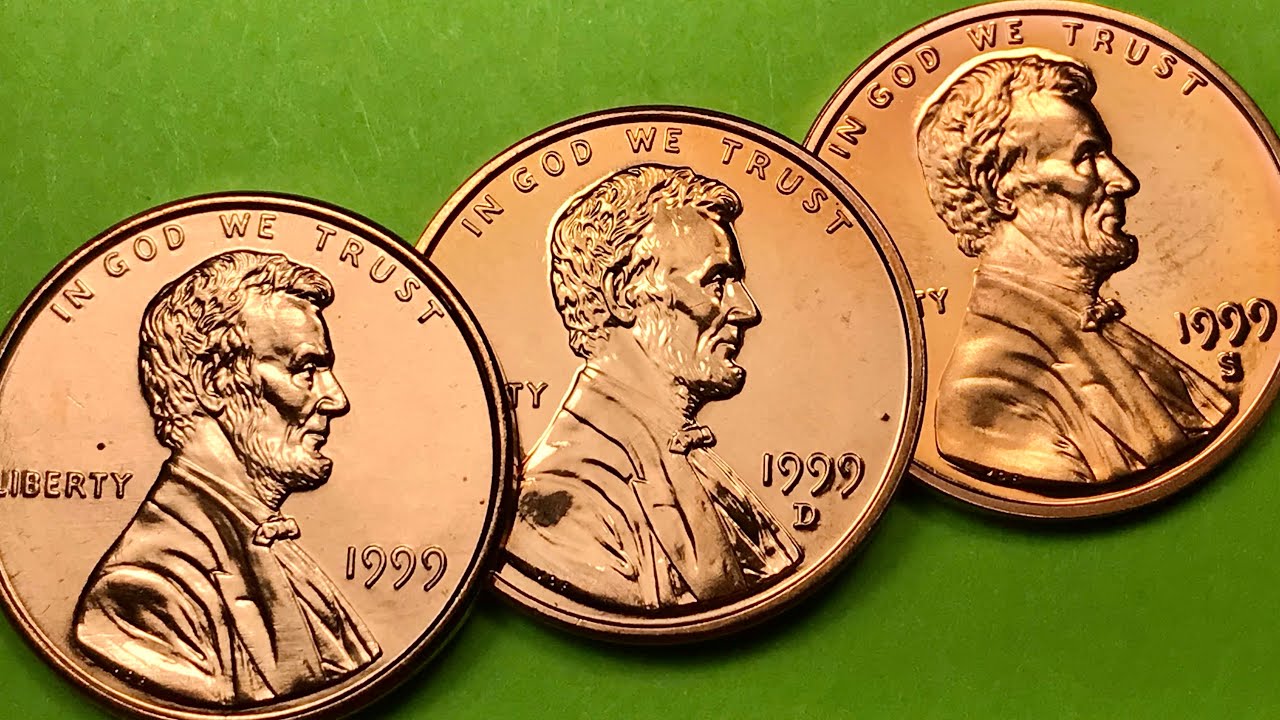 $100 US 1999 Lincoln Penny - Up to $1500 For Wide AM Coins