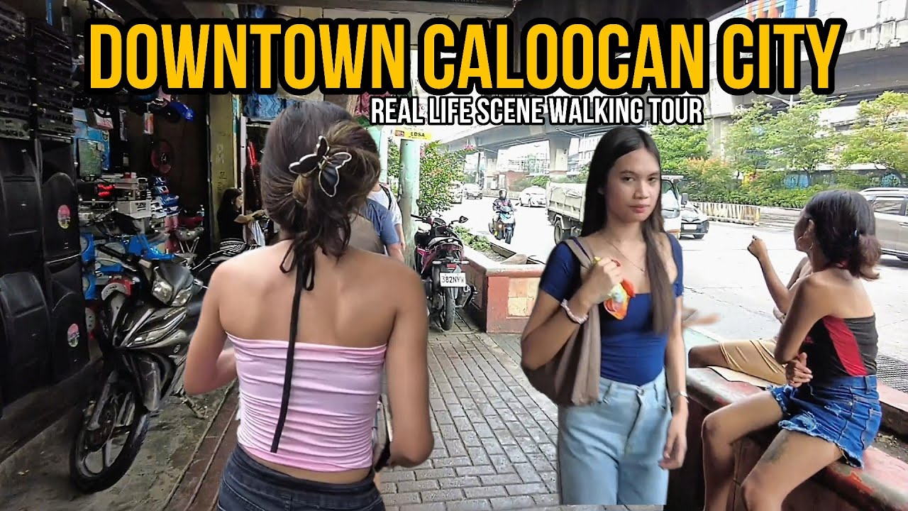 Real Daily Life Scene in Monumento Caloocan City Philippines[4K] Walking Tour