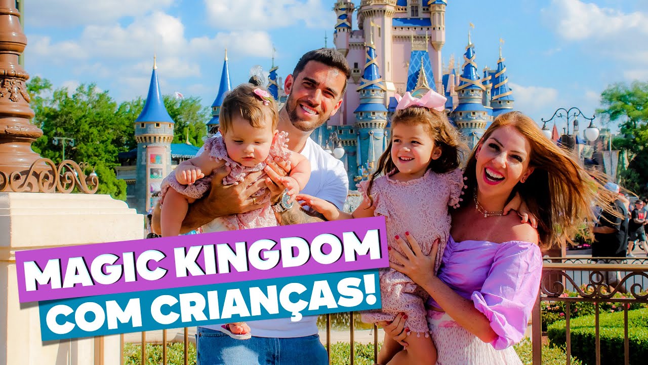 MAGIC KINGDOM com crianças! Roteiro completo! Dicas, atrações e restaurantes do Parque em Orlando!