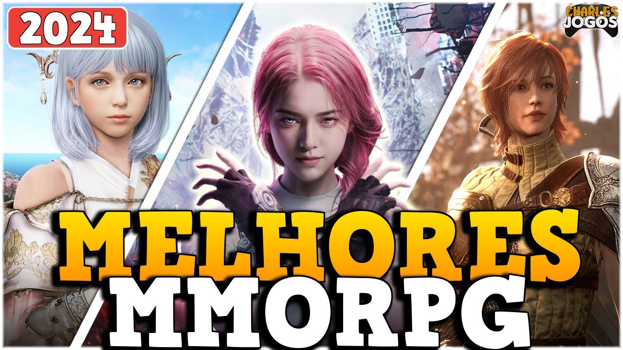 OS MELHORES MMORPGS PARA JOGAR EM 2024 | BEST MMORPG TO PLAY IN 2024