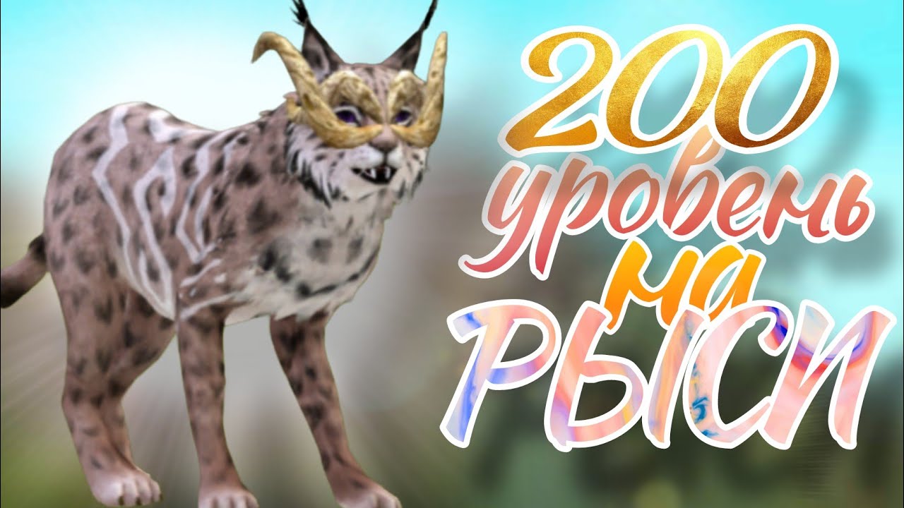 200 уровень на РЫСИ в WildCraft!!🐱