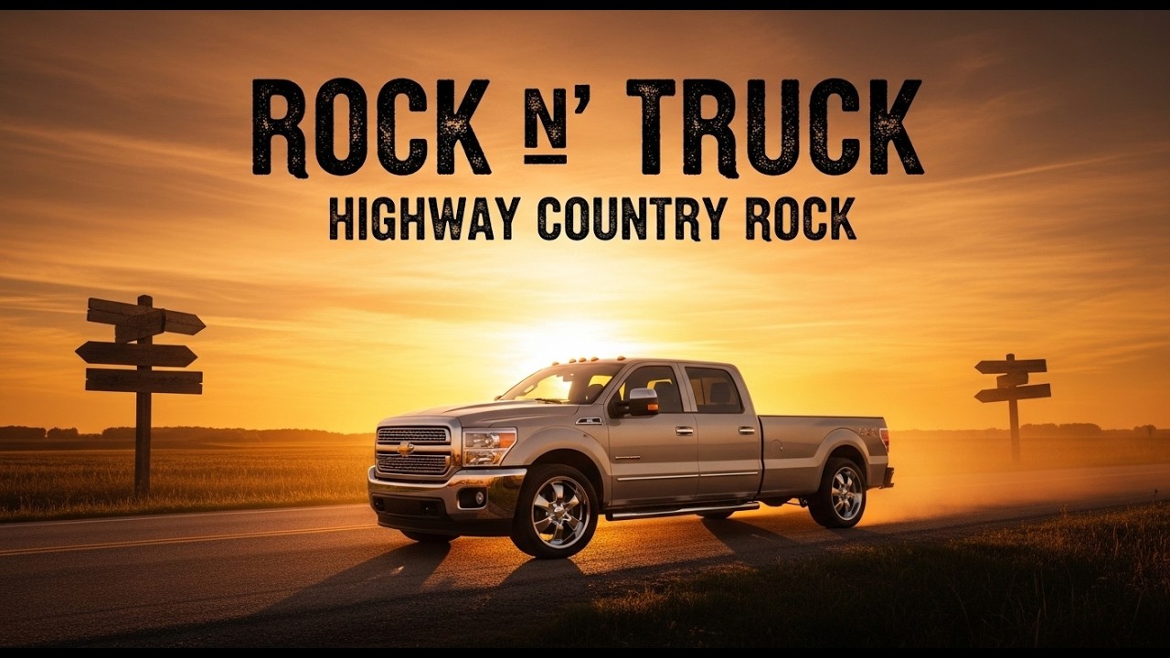 High Energy Highway Country Rock for Trucks | Rock N Roll New York #HighwayDrive #TruckLife