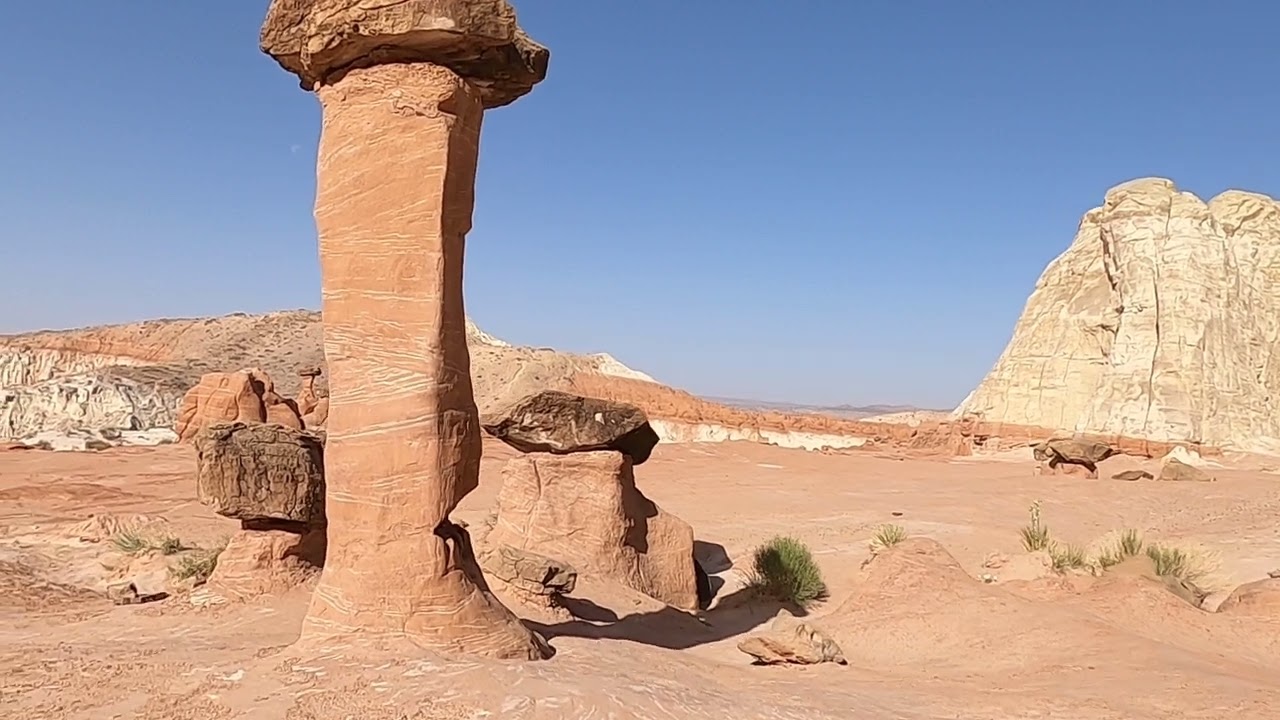The Toadstools: a wonderland of hoodoos and mushroom rocks in Grand Staircase-Escalante NM, Utah