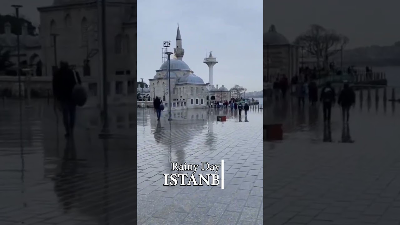 Istanbul Rainy Day - Bosphorus Strait Istanbul - Mosque In Istanbul Turkey