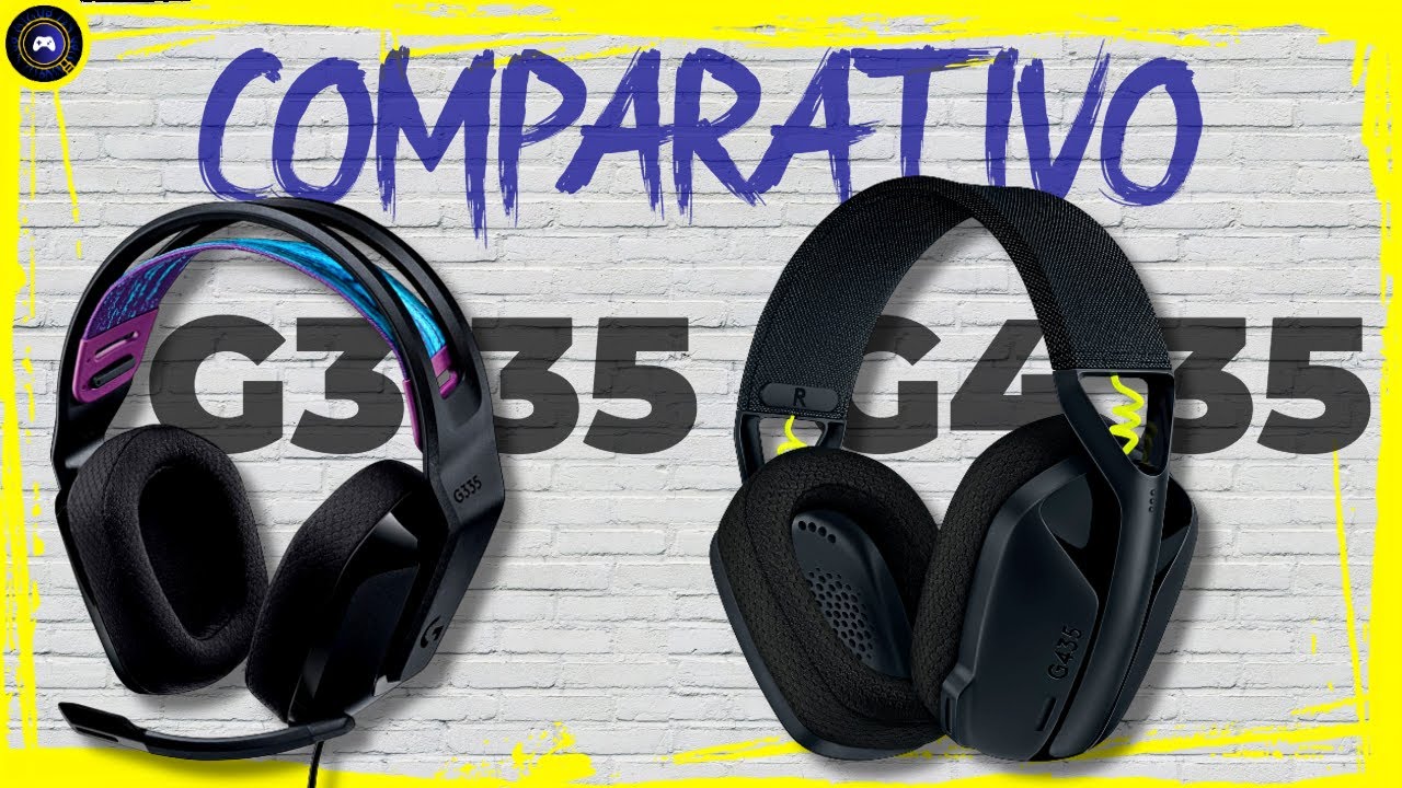 Logitech G335 e G435: HEADSET CUSTO BENEFÍCIO - REVIEW E COMPARATIVO