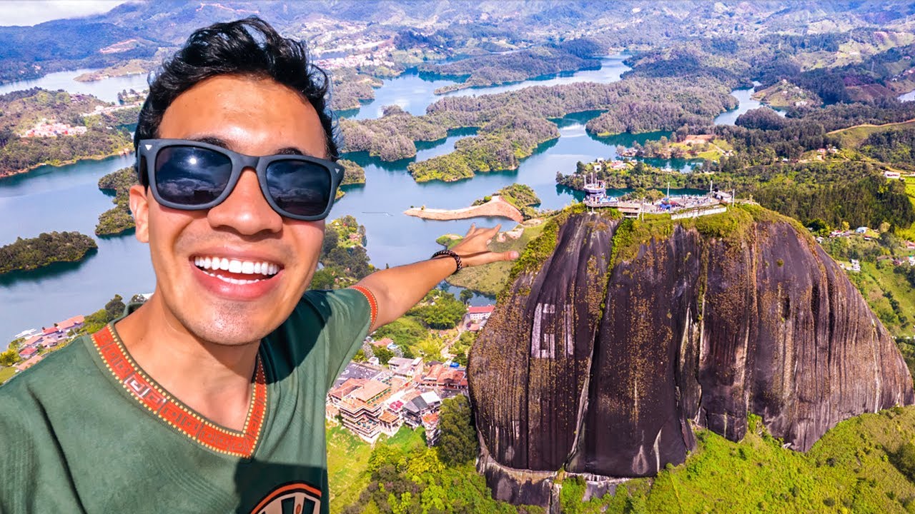 Subimos la PIEDRA más GRANDE de Colombia | El Peñol, Guatapé