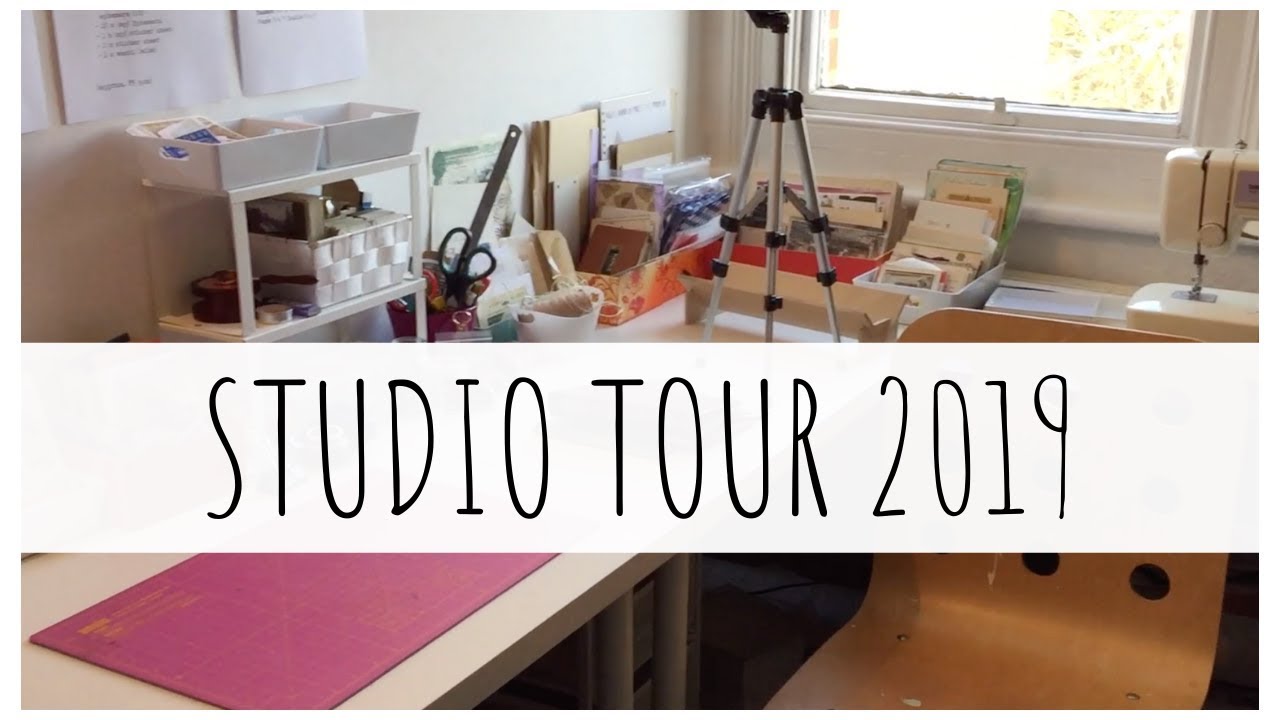 STUDIO TOUR | STUDIO VLOG 009 | ms.paperlover/mspaperloverdesigns | Etsy Shop Studio
