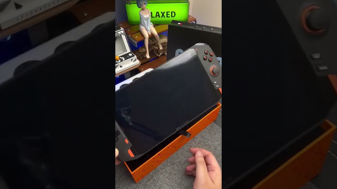 Handheld Gaming Device that can play #godofwar #warzone #battlefield2042 (link in comment)