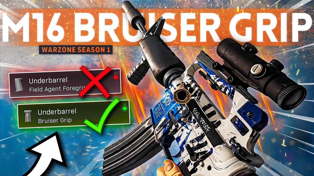 My Best Warzone M16 Loadout was WRONG... (Now LESS Recoil)