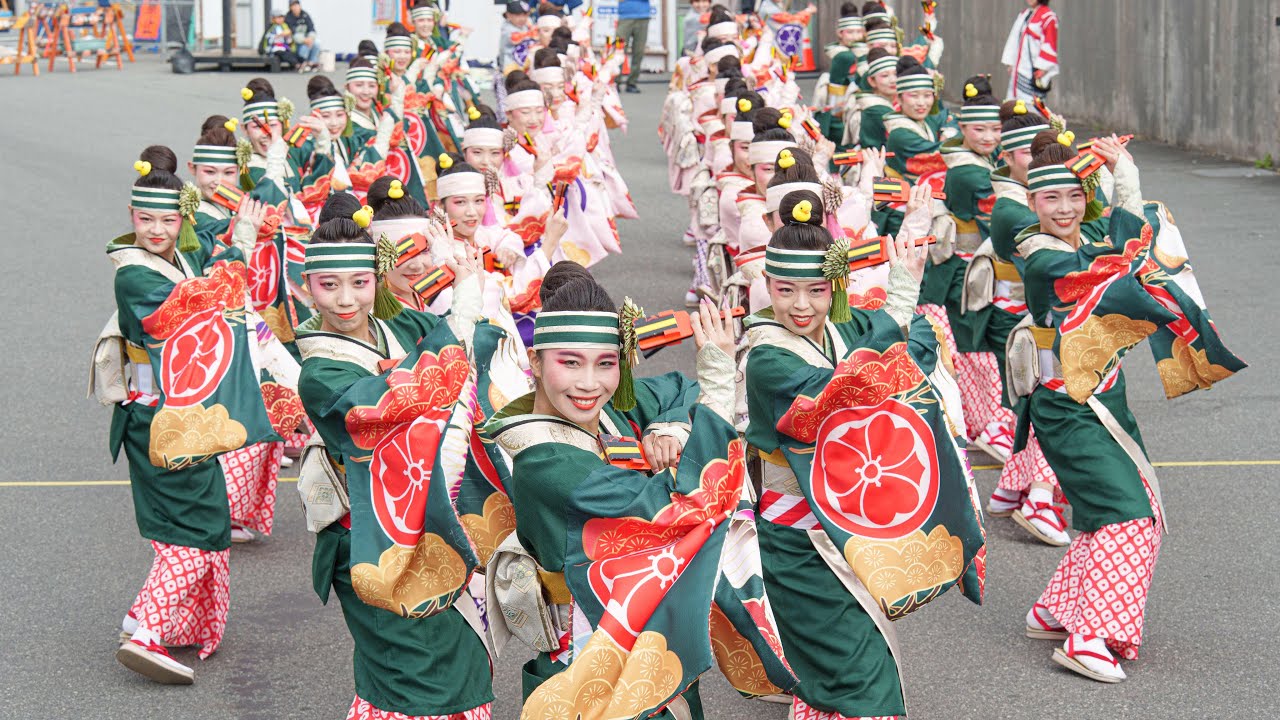 [4K]濱長 花神楽｜恋をしませう、はりまや橋で。（よさこい東海道 沼津秋祭り 2025/イーノ演舞場)
