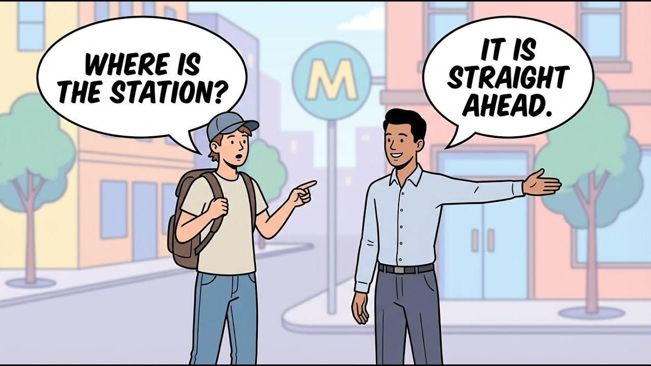Real Life English Speaking Drill: Travel & Directions