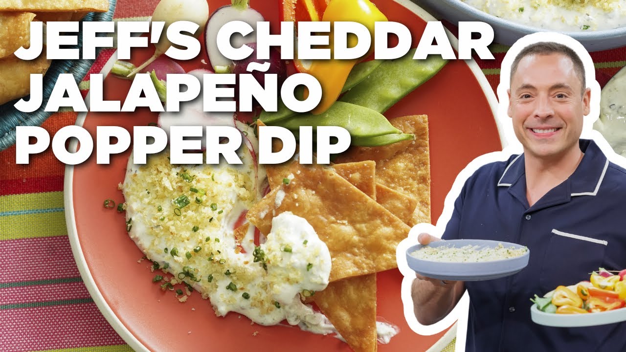 Jeff Mauro's Cheddar Jalapeño Popper Dip | The Kitchen | Food Network