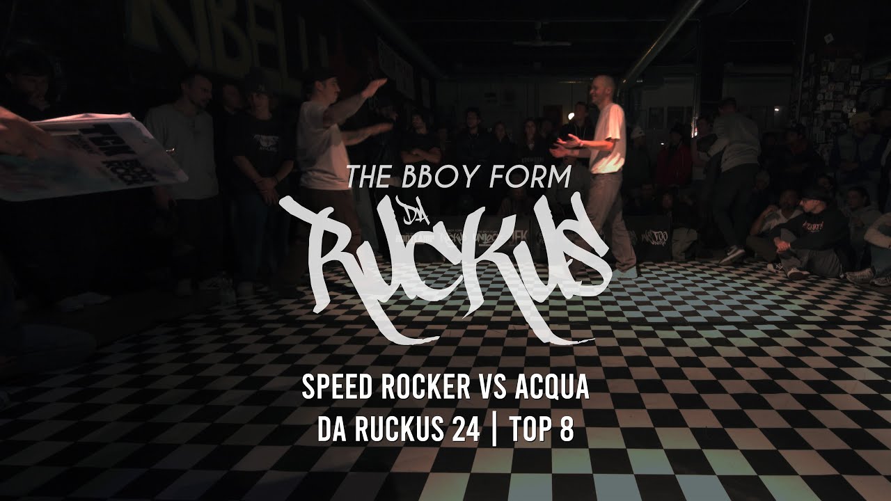 Speed Rocker vs Acqua | DA RUCKUS 24 | Top 8 Footwork