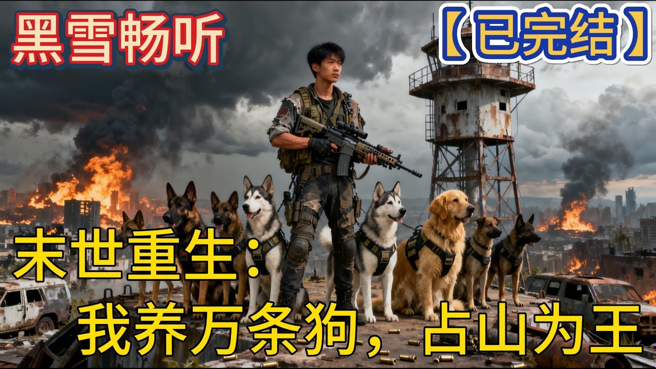 【已完结】🔥《末世重生：我养万狗占山为王》🔥  #末世 #科幻 #重生 #空间 #无敌 #一口气看完 #有声小说