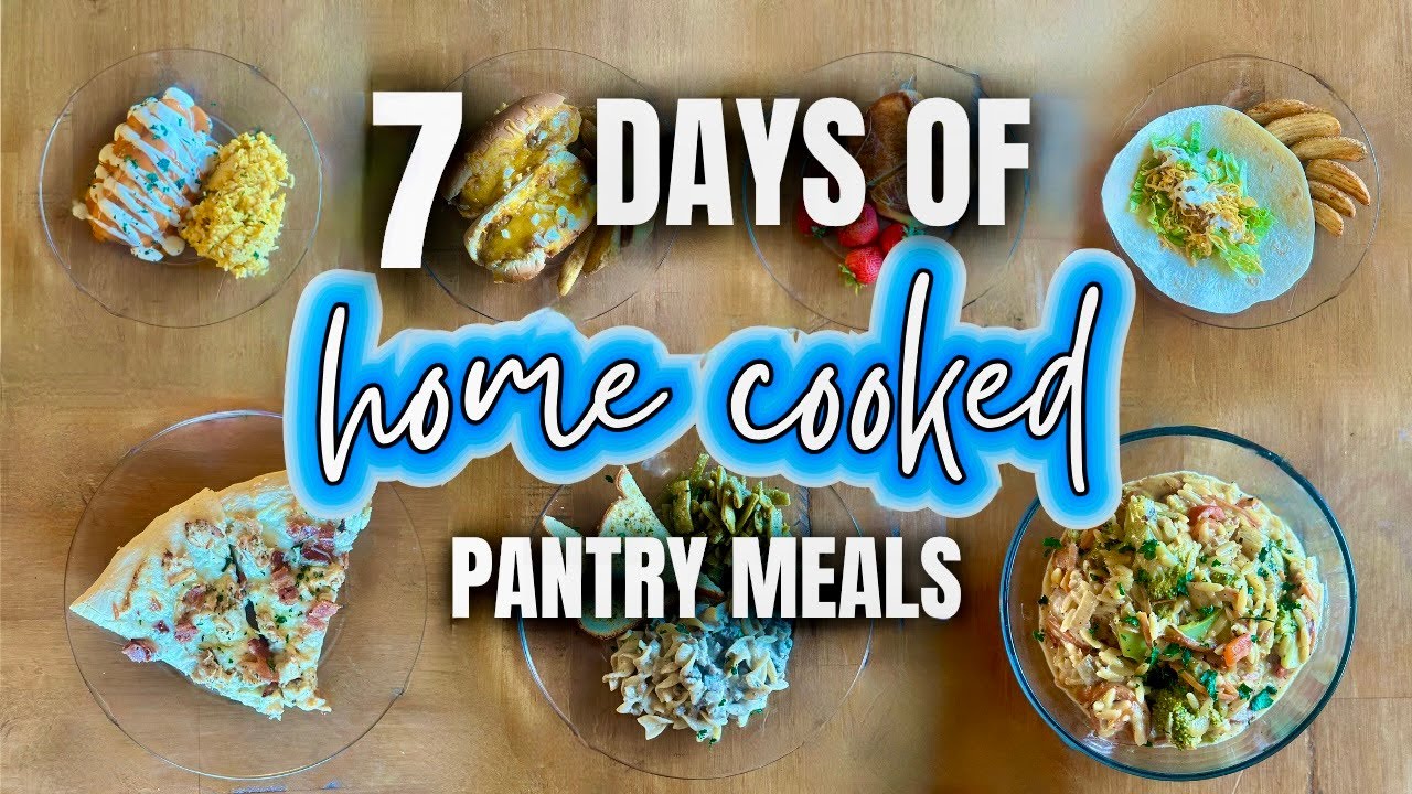 REALISTIC Week of Pantry Dinners | Real life Home Cooked Meals | What's for Dinner | MEL COOP