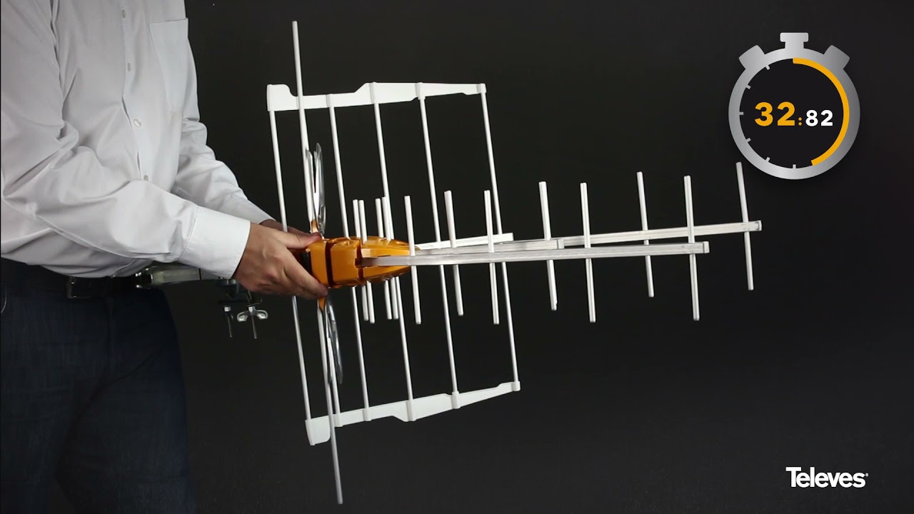 Ellipse MIX - Il montaggio dell'antenna richiede meno di 60 secondi