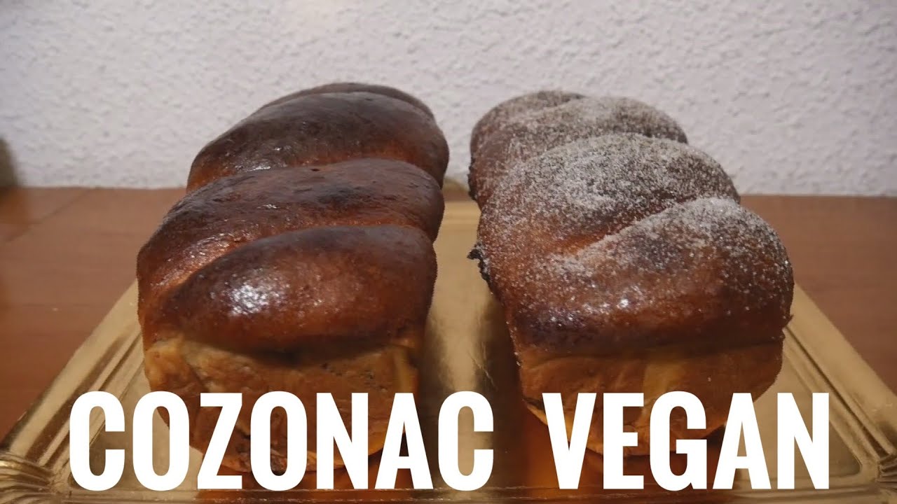 Cozonac De Post  ( Vegan ) - Foarte Gustos Si Pufos