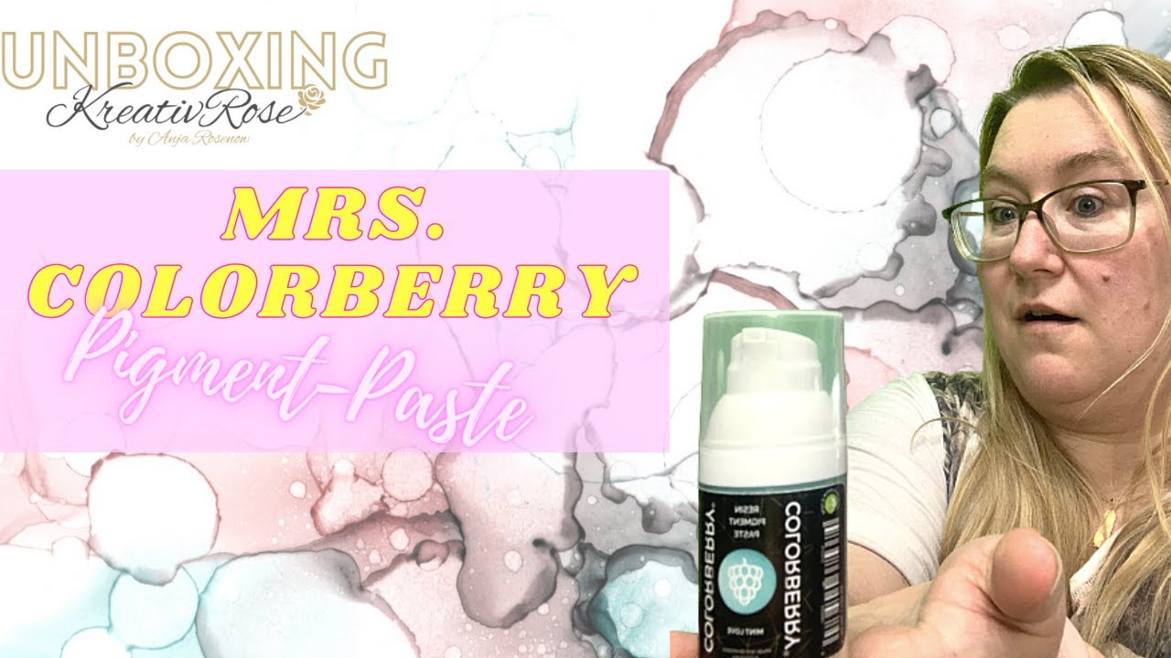UNBOXING Pigmentpaste MRS  COLORBERRY