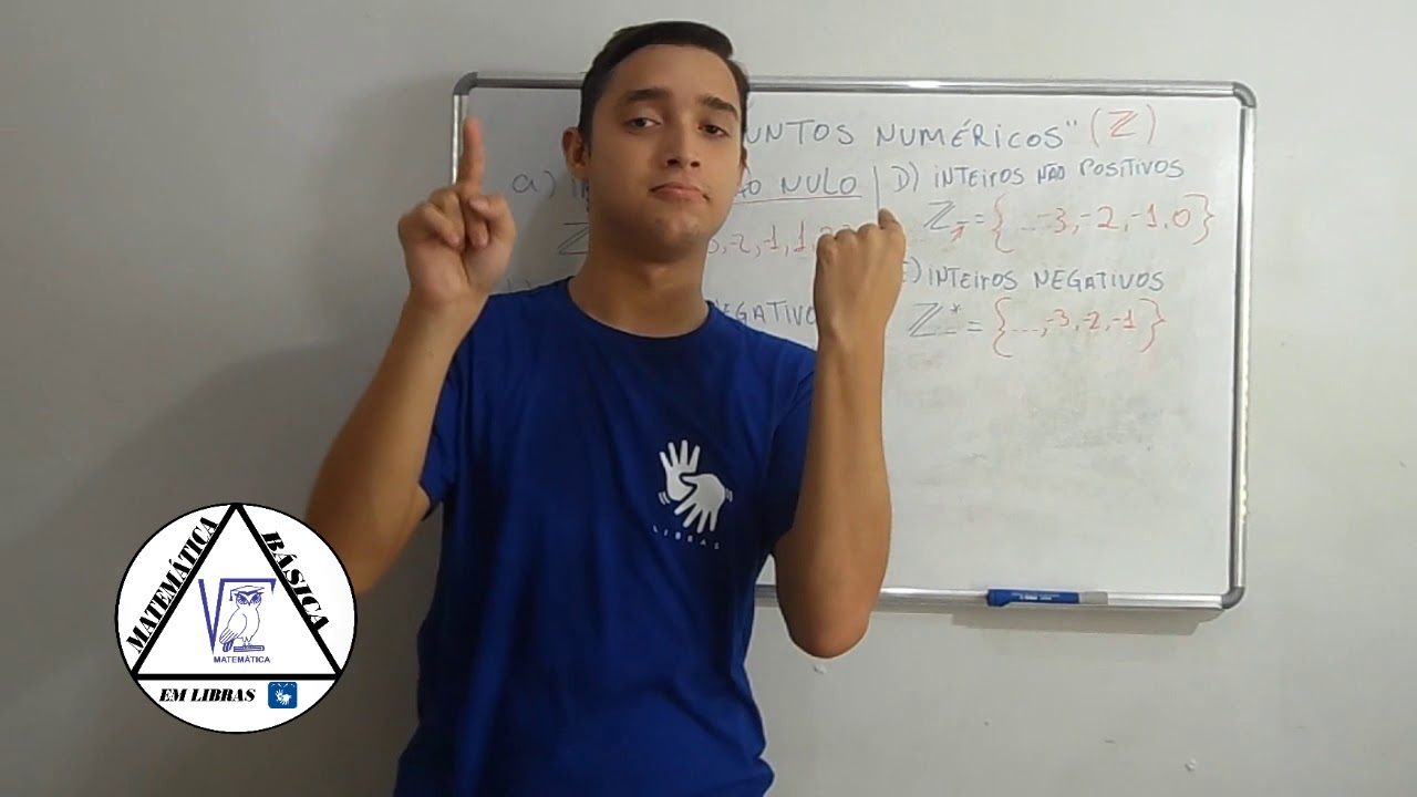 Conjuntos Numéricos: Números Naturais e Inteiros (Aula 1 de 4) Em Libras