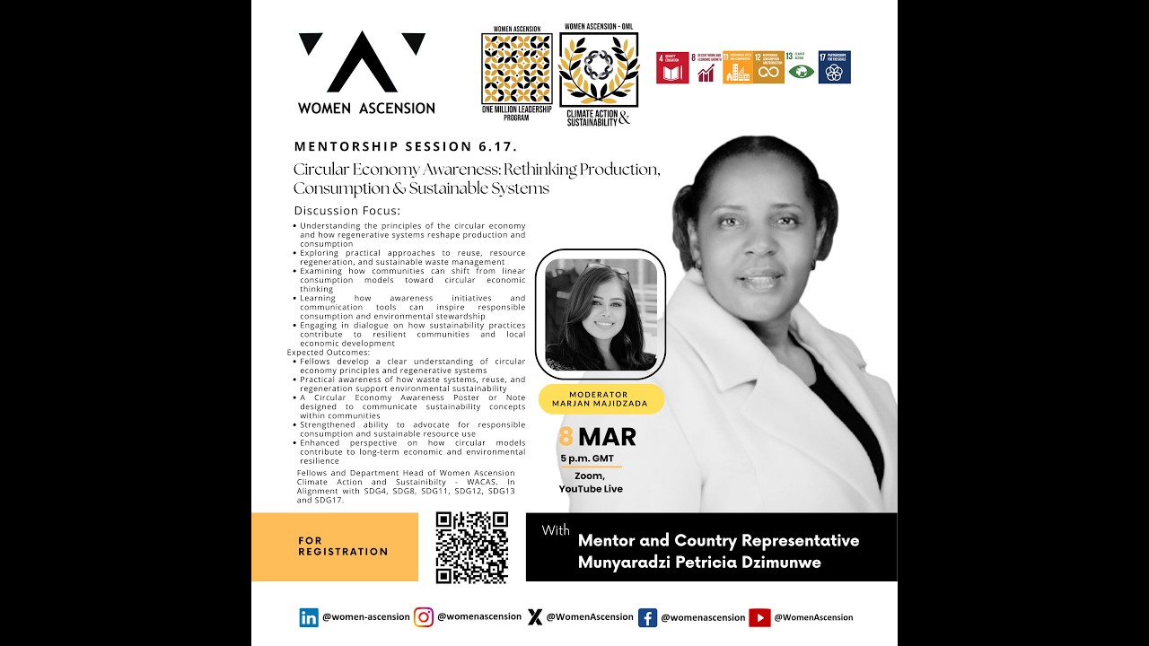 Women Ascension OML Mentorship Session – 6.17 with Mentor Munyaradzi Petricia Dzimunwe