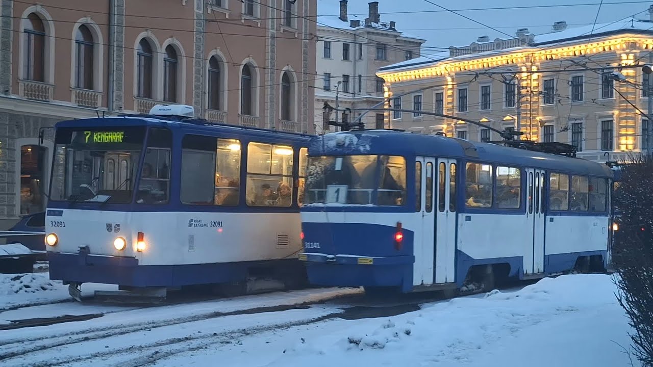 Legendary 5 Tatra trams meeting! 