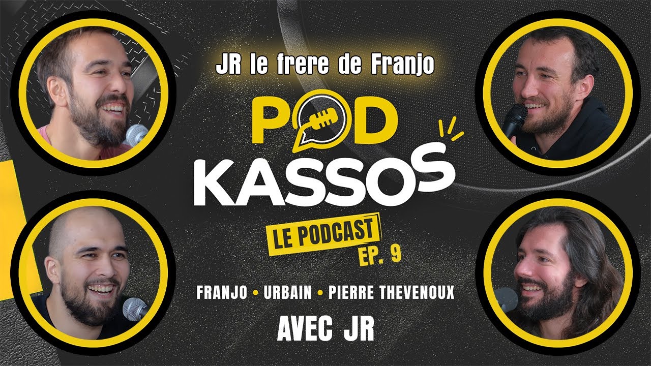 Podkassos #9 Avec JR,  LA LEGENDE, le FRANGIN de FRANJO (dort dans un placard, quasi Pro à LoL)