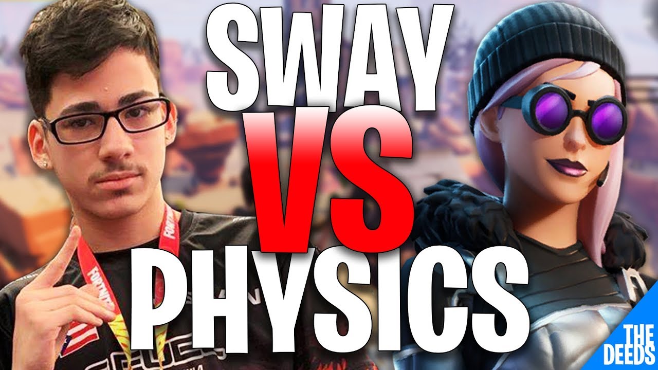 FaZe Sway 1 VS 1 Outcast Physics | Creative 1v1 *INSANE NA BUILD FIGHTS*