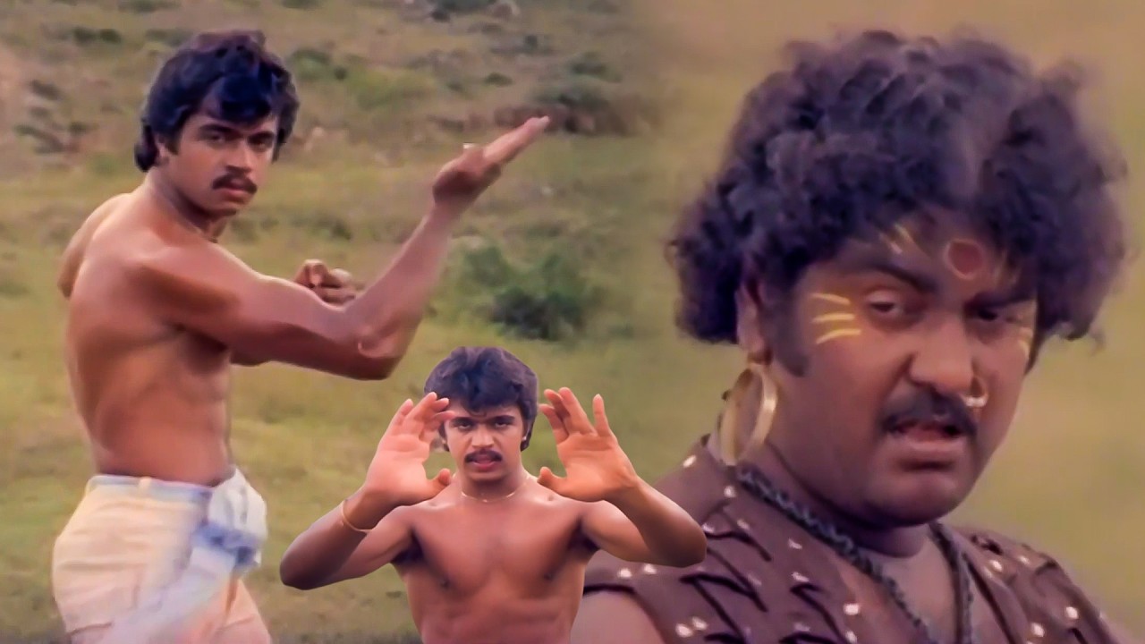 Arjun Sarja Superhit Fight Scene | Purnima | Jayanthi | Kutra Telugu Movie Scenes