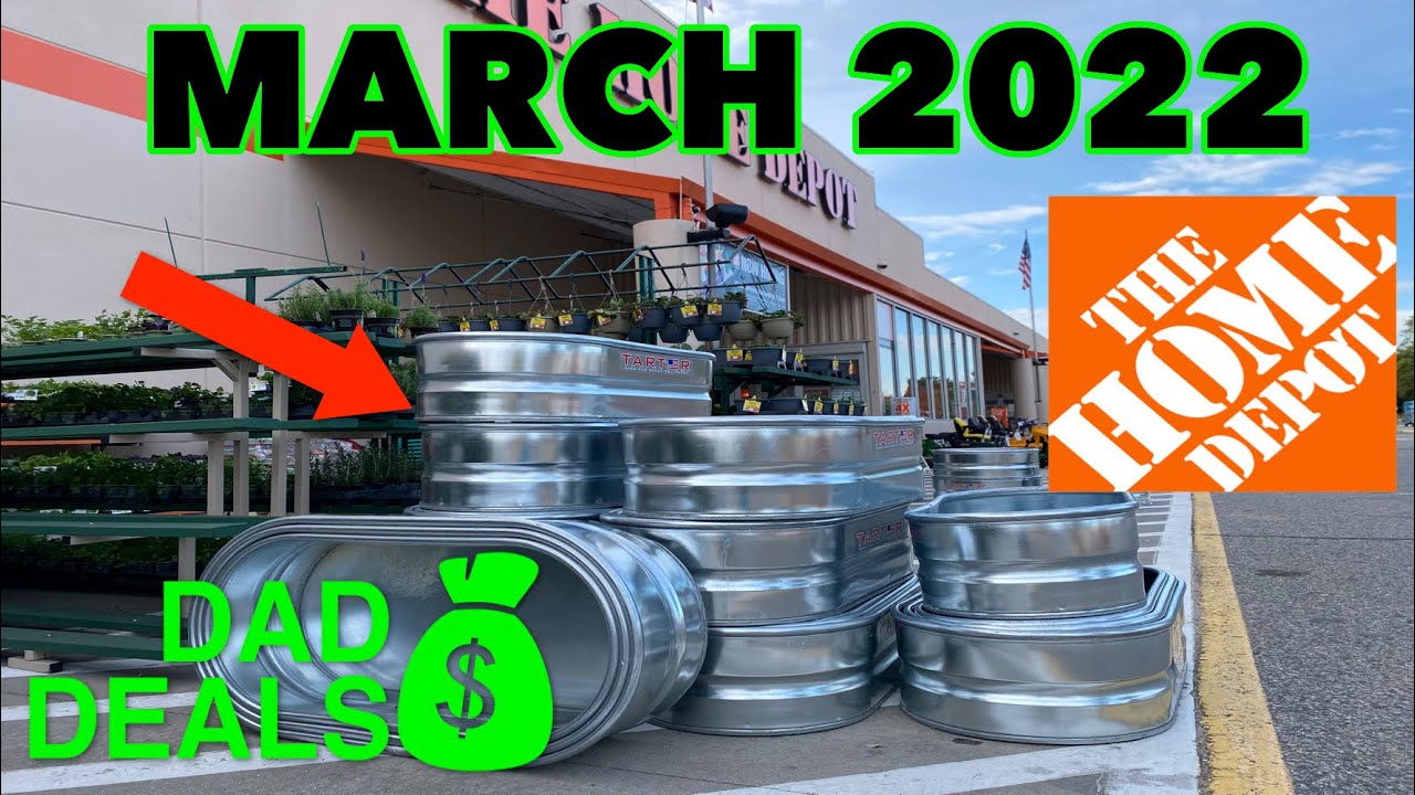 Top Deals You SHOULD Be Buying at Home Depot in March 2022